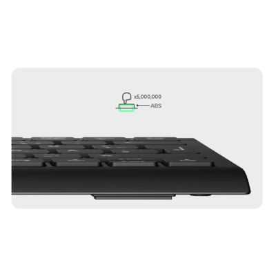 2. KeySonic KSK-5011ELC (DE) Tastatur Home USB QWERTZ Deutsch Schwarz
