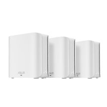 ASUS ZenWiFi BD4 Router Dualband-WLAN 7 Mesh 3600 Mbit/s, 3er-Pack, zwei 2,5-GHz-Anschlüsse, inklusive Sicherheits- und Kindersicherungsfunktionen, Smart Home Master SSIDs