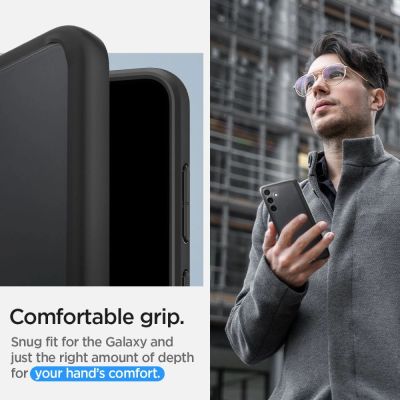 13. Spigen Ultra Hybrid-Hülle für Samsung Galaxy S24 – mattschwarz