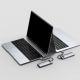 11. Baseus Metal Gleam 8in1 USB-C Hub - USB-C PD 100W 1x HDMI 4K 30Hz 1x SD- und microSD-Kartenleser 3x USB-A 3.2 1xRJ45 - grau