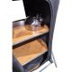 40. Faltbarer Reiseschrank mit 3 Ablagen 49x53x95cm Camp Active