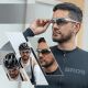 3. Polarisierte Fahrradbrille Rockbros 10002 – weiß