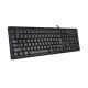2. A4 TECH KR-92 Membrantastatur A4TKLA46007 (USB 2.0; (US); schwarz)