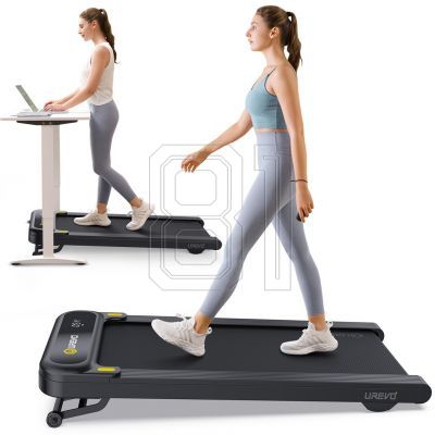Urevo Spacewalk 3S treadmill + Tuckano URTM024+BIUBI electrically adjustable desk