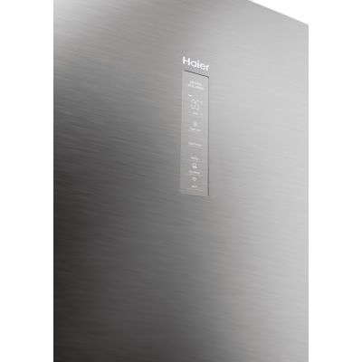 10. Haier HTW5620DNMG Mehrtüriger Kühlschrank (Edelstahl)