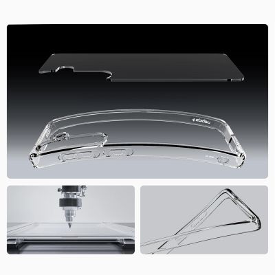 3. Spigen Ultra Hybrid-Hülle für Samsung Galaxy S25+ – transparent
