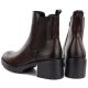 5. Damen-Ankle-Boots mit Blockabsatz, gefüttert, braun, Potocki SZ12742