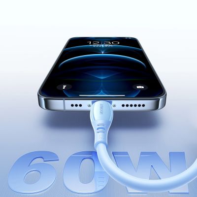 7. Joyroom S-A59 Vibrant Series 60W USB-C - USB-C-Kabel 1,2 m - blau