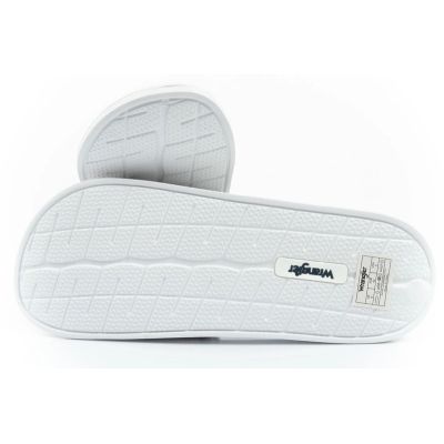 9. Wrangler Herren Averell Slider Sportpantoffeln, bequem, weiß