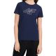Damen-T-Shirt 4F F3309 marineblau 4FWMM00TTSHF3309 31S