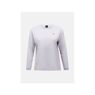 PEAK PERFORMANCE W Trail Langarmshirt, grau