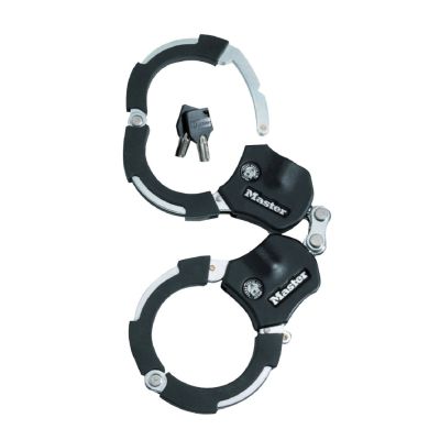 2. MASTER LOCK Street Manschettenschloss, Schwarz, Silber, 360 mm Ringverschluss