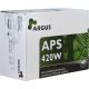 4. Inter-Tech Argus APS Netzteil – 420 W – 115–230 V – 47–63 Hz – +12V1, +12V2, +3,3V, +5V, +5Vsb, -12V – Aktiv – 103 W