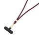 6. 3mk EasyClip Elite Smartphone-Lanyard – Burgunderrot