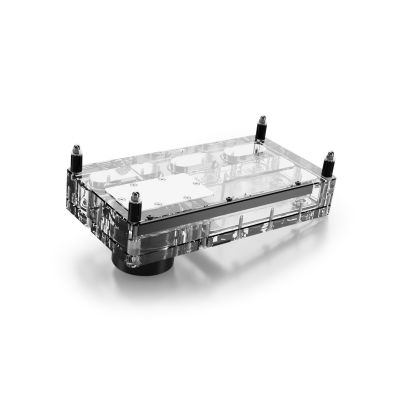 2. Alphacool Core Verteilerplatte Pumpe und Ausgleichsbehälter