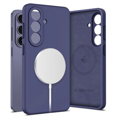 Tech-Protect Silikon-MagSafe-Hülle für Samsung Galaxy S26 – Lila