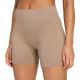 4. adidas Workout Essentials Damen-Shorts, 4 Zoll, beige, JX3926