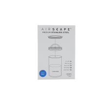 Luftlandschaft? Edelstahl-Aromabehälter mittel, blau matt
