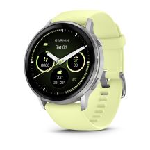 GARMIN Venu 4 45mm Grau Silber Zitrone Smartwatch