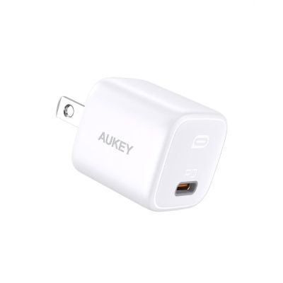 AUKEY PA-B1 WEISSES 20W USB-C PD WANDLADEGERÄT