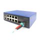 3. Industrieller 8+2-Port L2 Managed Gigabit Ethernet Switch (8x GE RJ45 + 2 SFP-Ports)