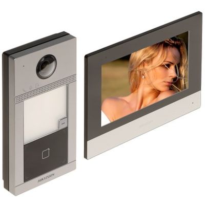 3. Hikvision DS-KIS604-S(C) Video-Intercom-Kit