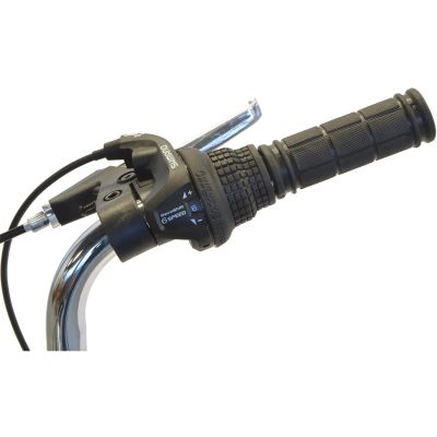 4. Dreirad, 24 Zoll, schwarz, Shimano 6-Gang