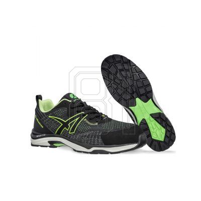 4. Albatros Splendid Green GH Low U MLI-S43B1 schwarze Schuhe 