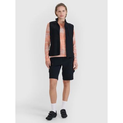6. Schnelltrocknendes Damen-Radsport-Longsleeve 4F 4FWSS25TFLOF344-70A