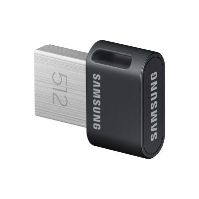 4. Samsung MUF-512AB USB-Stick 512 GB USB Typ-A 3.2 Gen 1 (3.1 Gen 1) Schwarz, Edelstahl