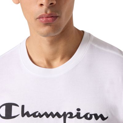 4. Herren-T-Shirt Champion SS Tee weiß 221814 WW001