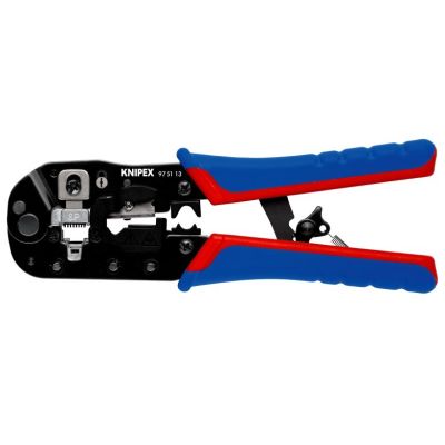 3. Knipex 97 51 13 Kabelcrimpzange, schwarz, blau, rot