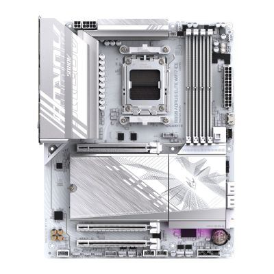 7. Gigabyte B850 AORUS ELITE WF7 ICE Mainboard