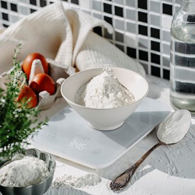 5. ADLER AD 3181 Küchenwaage grau