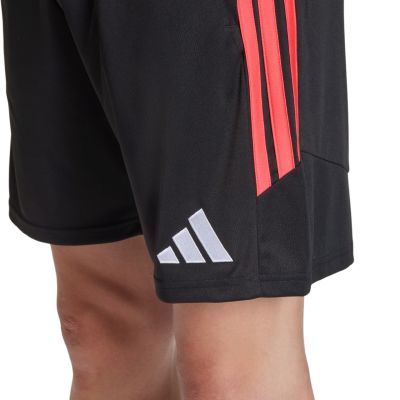 4. adidas Tiro 26 League Trainingsshorts für Herren, Schwarz und Rot, JY9716