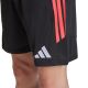 4. adidas Tiro 26 League Trainingsshorts für Herren, Schwarz und Rot, JY9716