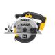 19. Kreissäge ohne Akku und Ladegerät DeWalt DCS391NT (460W; 165mm)