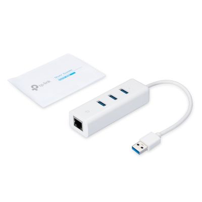 8. TP-Link UE330 Kabelgebundene Dockingstation USB 3.2 Gen 1 (3.1 Gen 1) Typ-A Weiß