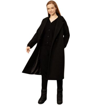 3. Outhorn Damenmantel Deep Black OTHAW22TCOUF003 20S