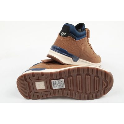3. GAP Jack braune Kinder-Ankle-Boots mit Klettverschluss