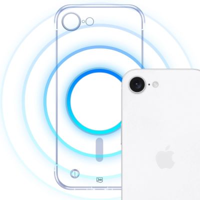8. 3mk Just20g MagCase für iPhone 16E - transparent