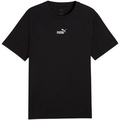 3. Puma ESS Herren-T-Shirt, Größe S, Nr. 1 Logo mittig, Schwarz, 692912 01