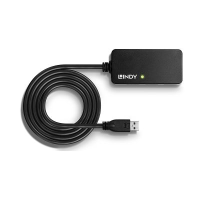3. Lindy 43159 USB 3.2 Gen 1 (3.1 Gen 1) Typ-A Hubs und Konzentratoren 5000 Mbit/s Schwarz