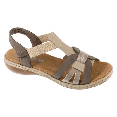 Rieker Sandalen 65918-64 Beige 36
