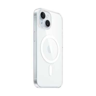 9. Apple - Rückseite für Mobiltelefone - MagSafe-kompatibel - Polycarbonat - Transparent - für iPhone 15 (MXRK3ZM/A)