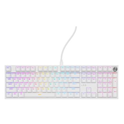 2. Tastatur GENESIS THOR 404 universal USB QWERTY Englisch Weiß