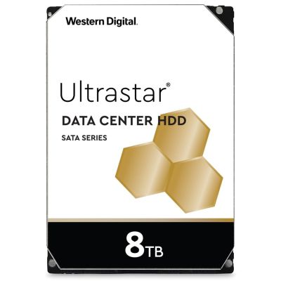 2. Western Digital Ultrastar DC HC320 HUS728T8TALE6L4 (8 TB; 3,5"; SATA) Server-Festplatte