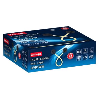 8. Activejet AJE-AJE-LIVIO WW LED-Wandleuchte