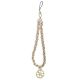Guess, Anhänger GUTSAS4P Phone Strap pink/pink Kette Metall 4G Charm