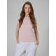 Damen-T-Shirt, schmal geschnitten, einfarbig, Größe 4F 4FRSS26TTSHF3628-56S